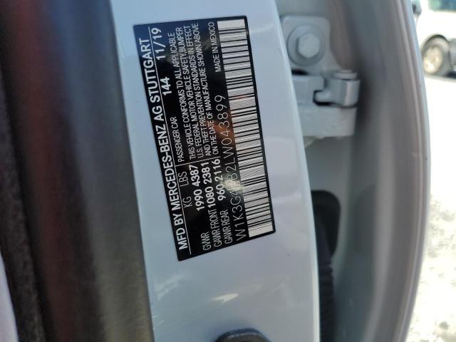 2020 MERCEDES-BENZ A 220 W1K3G4EB2LW043899