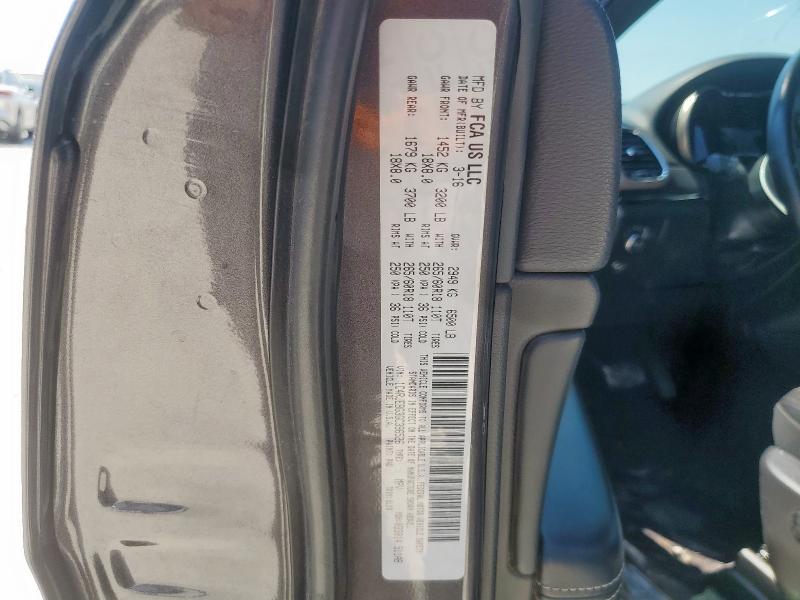 2016 JEEP GRAND CHER - 1C4RJEBG3GC396526