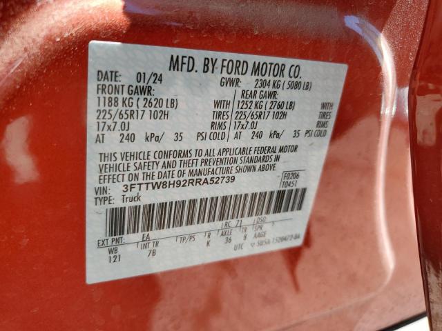 2024 FORD MAVERICK X #3278925027