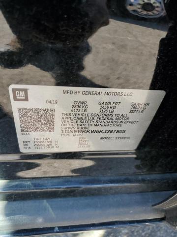 2019 CHEVROLET TRAVERSE P 1GNERKKW5KJ287803