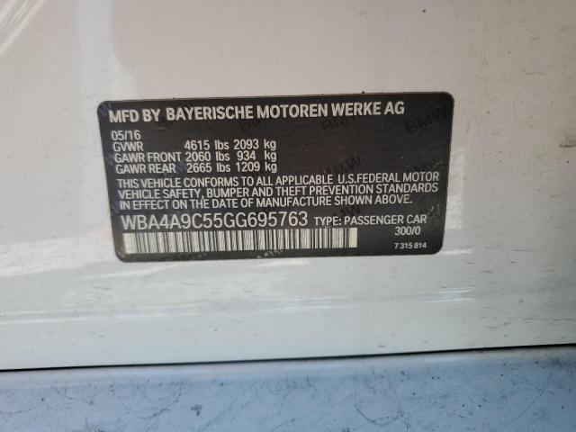 2016 BMW 428 I GRAN COUPE SULEV WBA4A9C55GG695763