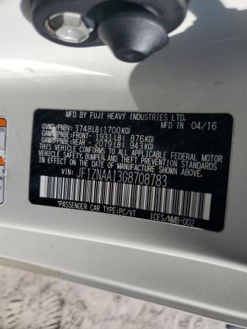 2016 TOYOTA SCION FR-S JF1ZNAA13G8708783