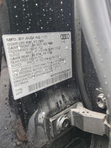 2022 AUDI SQ8 PRESTI WA1CWBF10ND010223