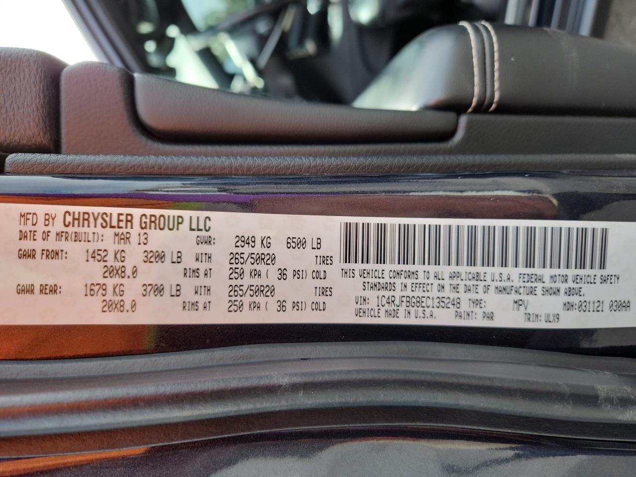 JEEP GRAND CHEROKEE LIMITED