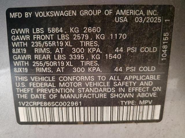 2025 VOLKSWAGEN ID.4 PRO 1V2CRPE86SC002961
