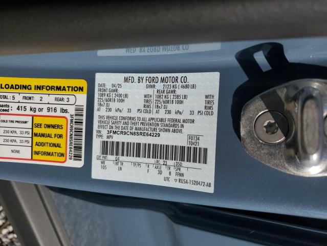 2025 FORD BRONCO SPO - 3FMCR9CN8SRE64229