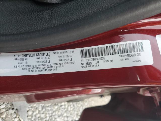 2015 CHRYSLER 200 LIMITE 1C3CCCAB0FN591338