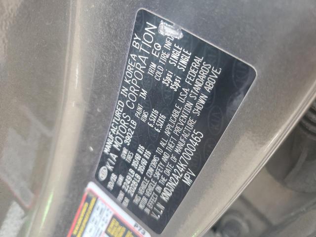 2019 KIA SOUL KNDJN2A24K7000465