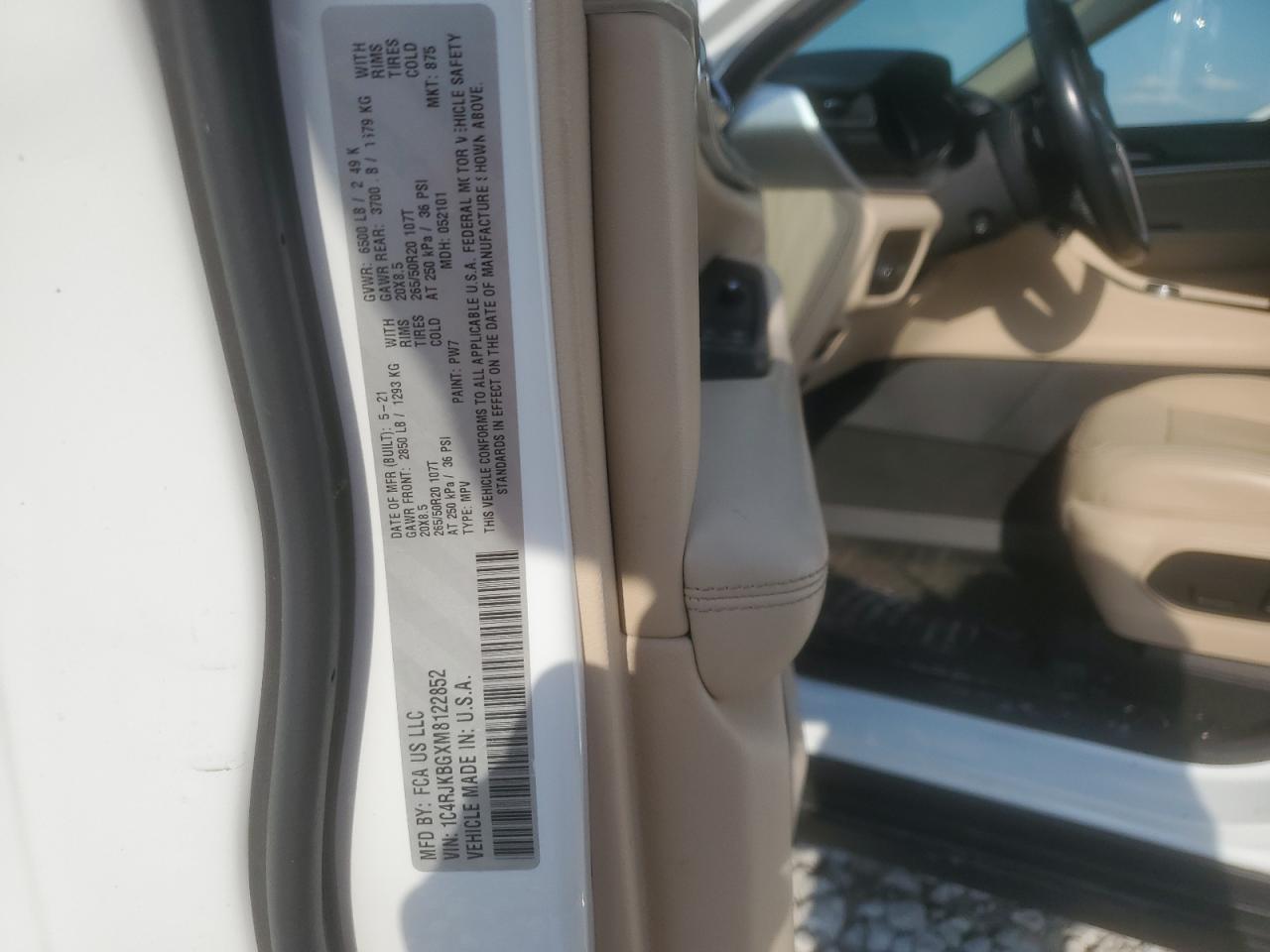 JEEP GRAND CHEROKEE L LIMITED