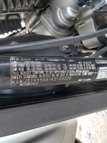 2019 SUZUKI VL1500 B JS1VY56A1K2100220