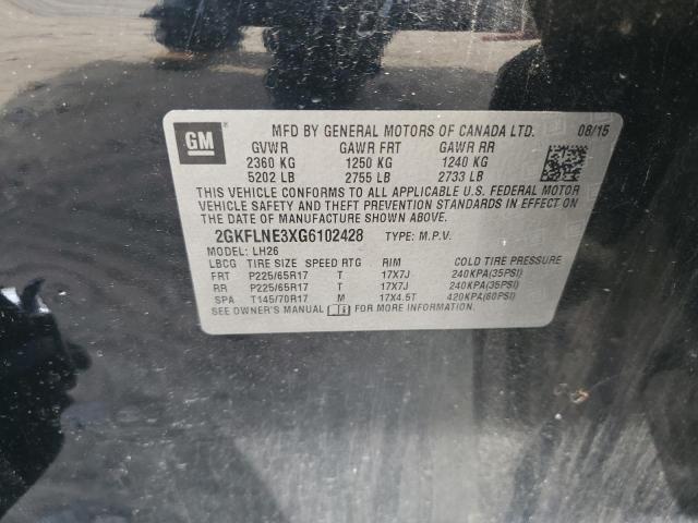 2016 GMC TERRAIN 2GKFLNE3XG6102428