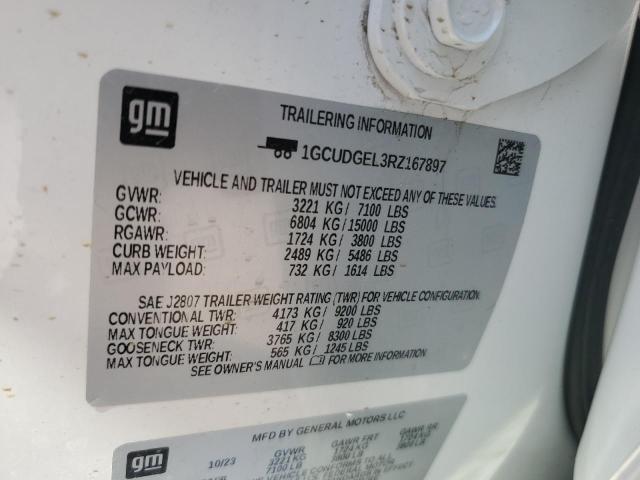 2024 CHEVROLET SILVERADO K1500 LTZ 1GCUDGEL3RZ167897