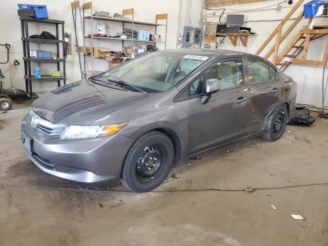 Global Auto Auctions: 2012 HONDA CIVIC LX