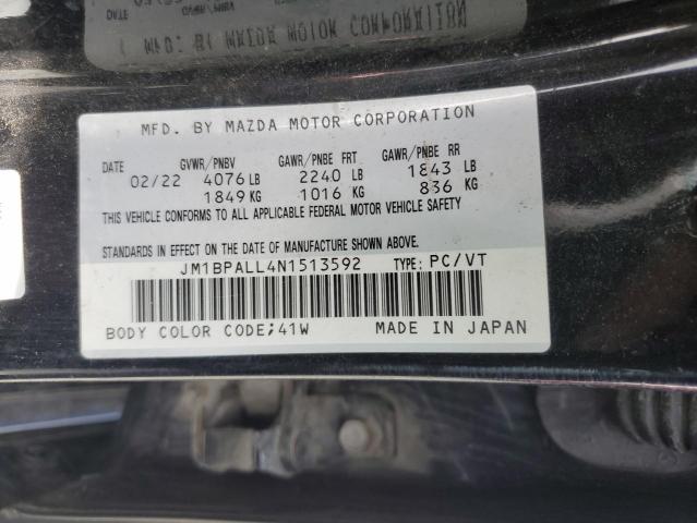 2022 MAZDA 3 PREFERRE JM1BPALL4N1513592
