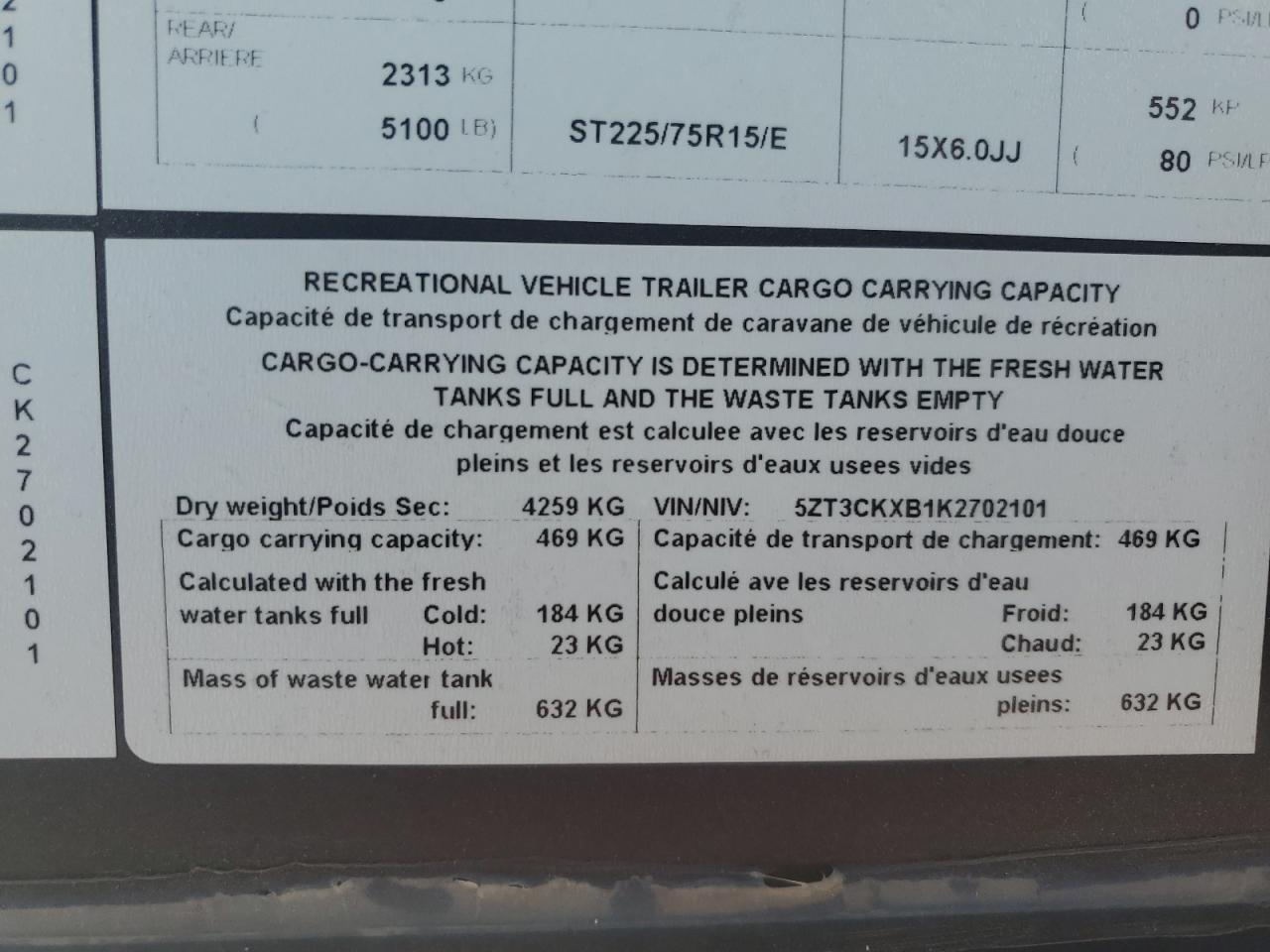 Lot #3248739840 2019 WILDWOOD CHEROKEE