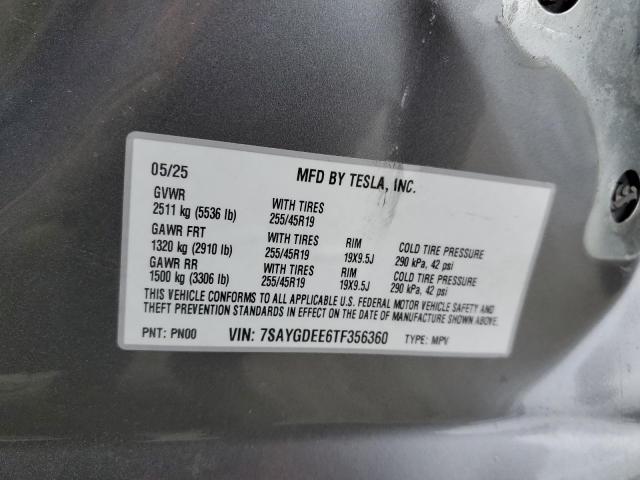 2026 TESLA MODEL Y - 7SAYGDEE6TF356360