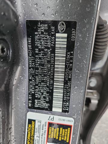 2017 TOYOTA CAMRY LE - 4T1BF1FKXHU428938
