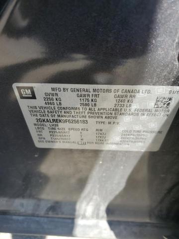 2015 GMC TERRAIN SL 2GKALREK9F6256183