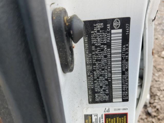 2016 TOYOTA CAMRY LE 4T1BF1FK2GU236928