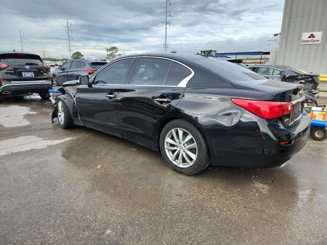 INFINITI Q50 BASE 2014 black  gas JN1BV7AR0EM688858 photo #3