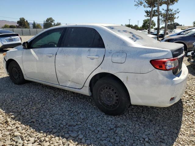 TOYOTA COROLLA BA 2013 white sedan 4d gas 2T1BU4EE7DC055744 photo #3