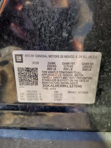 2019 GMC TERRAIN SLT 3GKALVEX9KL127046