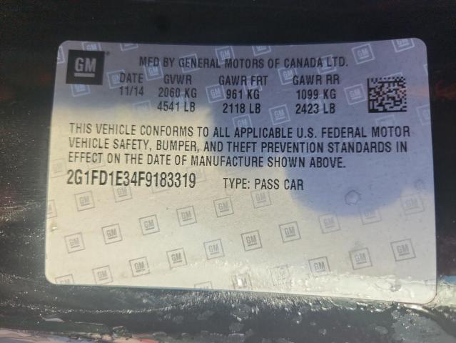 2015 CHEVROLET CAMARO LT #3286611157