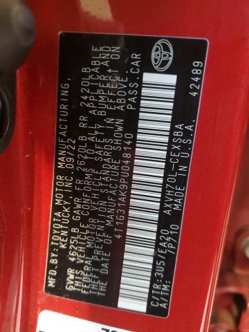 2023 TOYOTA CAMRY SE N 4T1G31AK9PU048140