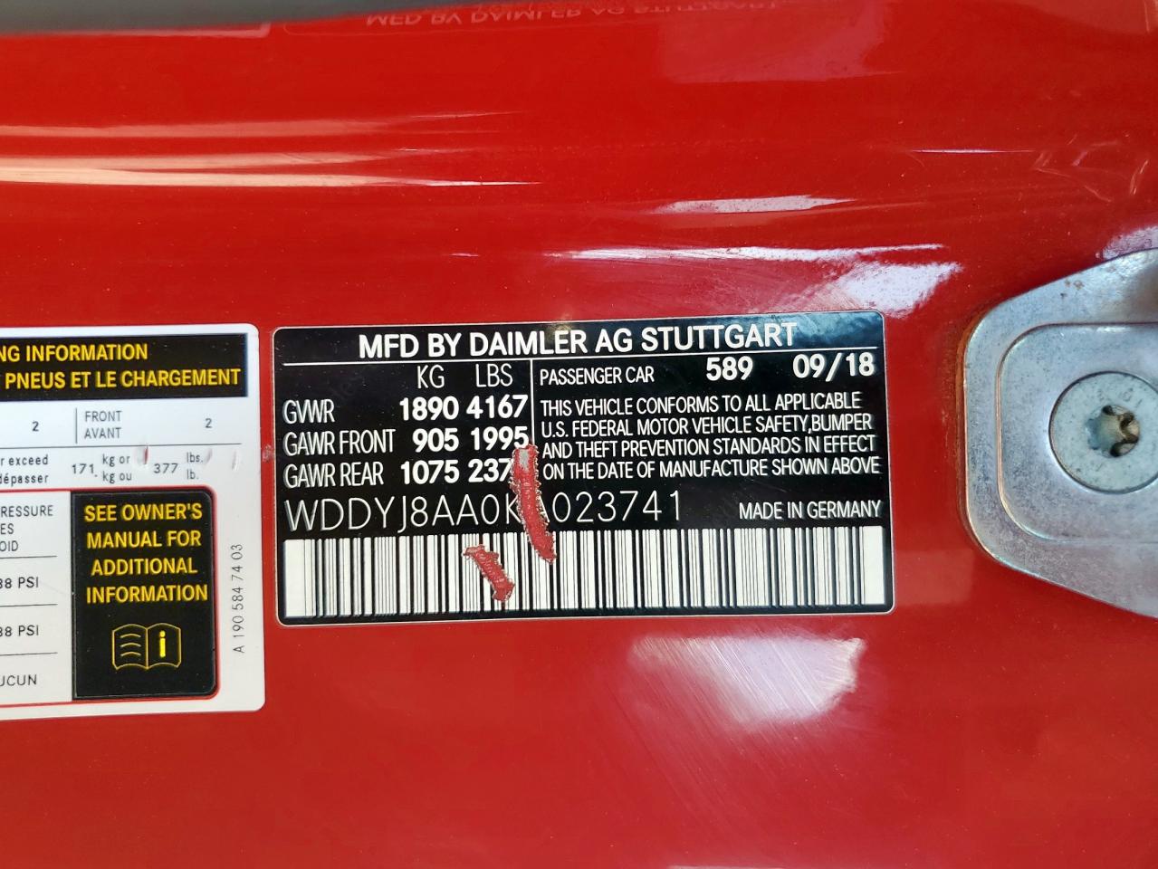 MERCEDES-BENZ AMG GT C