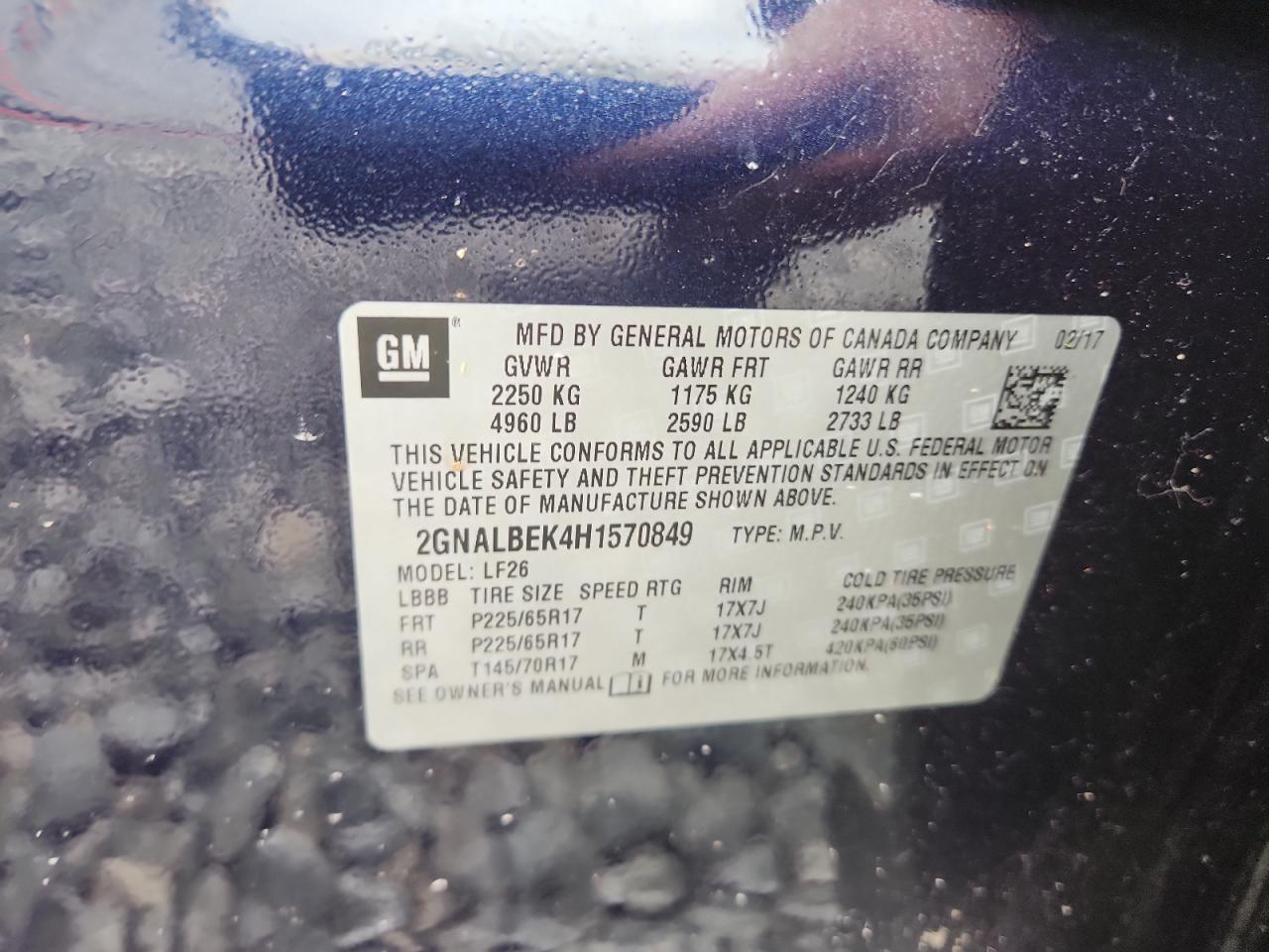 CHEVROLET EQUINOX LS