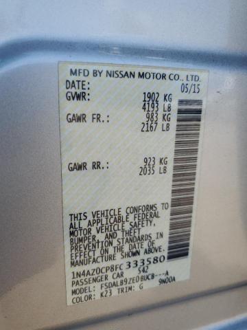 2015 NISSAN LEAF S 1N4AZ0CP8FC333580