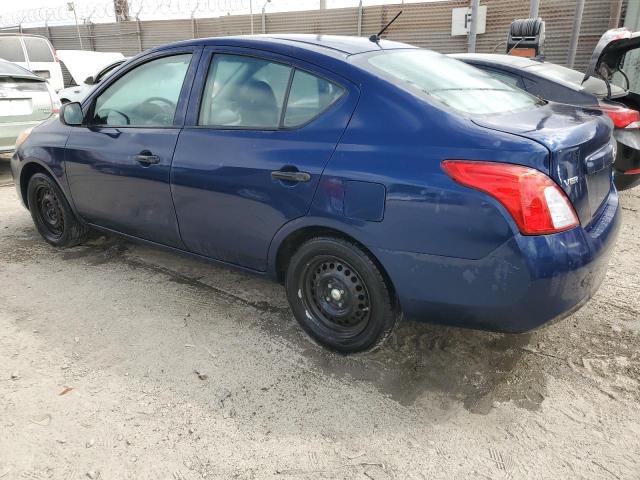 NISSAN VERSA S 2013 blue  gas 3N1CN7AP3DL889780 photo #3