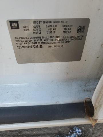 2015 CHEVROLET MALIBU 1LT 1G11C5SL6FF286175