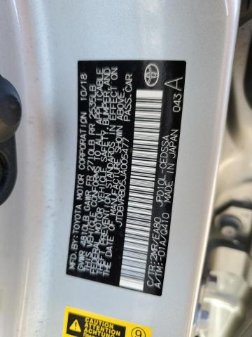 2018 TOYOTA MIRAI - JTDBVRBD5JA005477