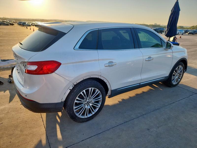 LINCOLN MKX 2018 white  gas 2LMPJ6LR0JBL40516 photo #4