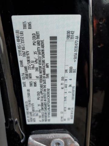 2016 FORD ESCAPE TIT #3235707894