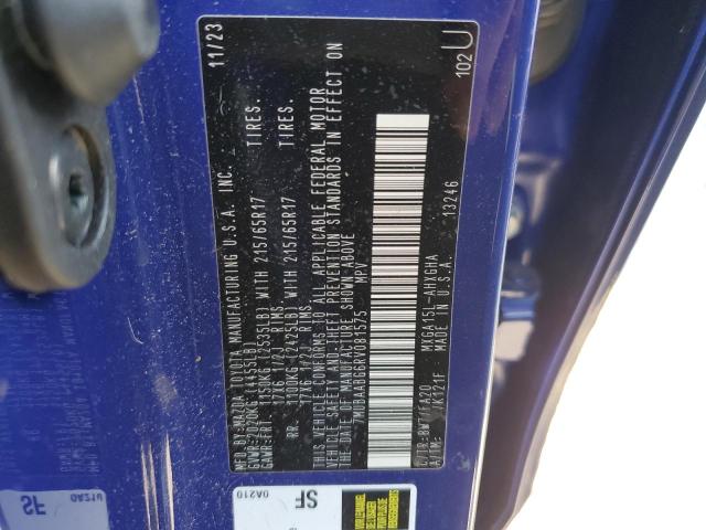 2024 TOYOTA COROLLA CR 7MUBAABG6RV081575