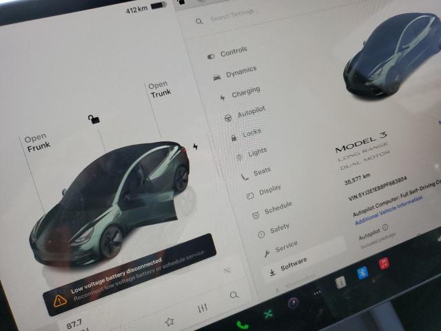 2023 TESLA MODEL 3 5YJ3E1EB8PF683804