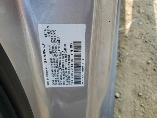 2017 HONDA ODYSSEY SE 5FNRL5H31HB011371