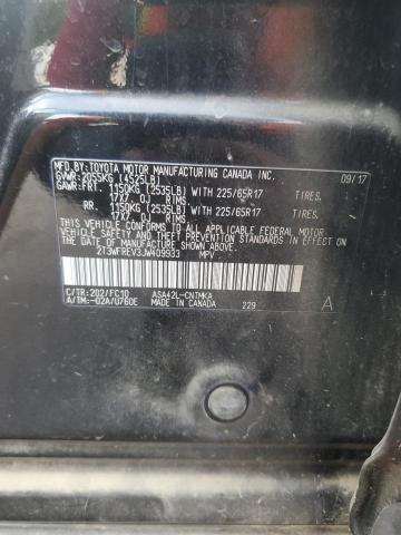 2018 TOYOTA RAV4 ADVEN 2T3WFREV3JW409933