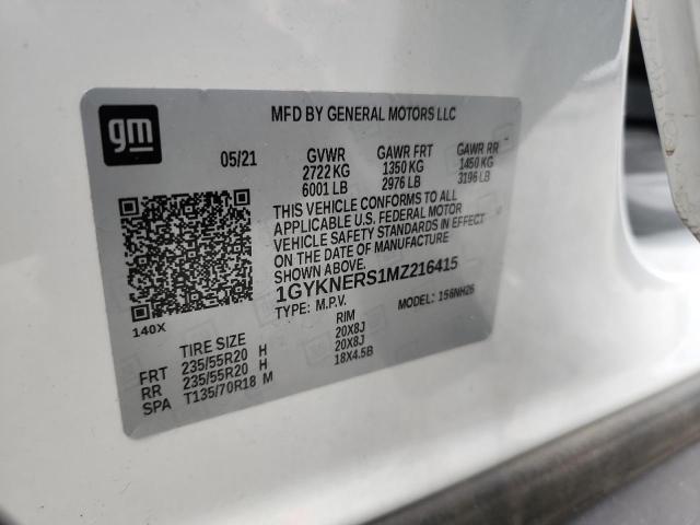 2021 CADILLAC XT5 PLATIN 1GYKNERS1MZ216415