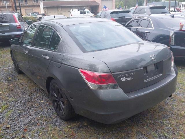 HONDA ACCORD LX 2008 gray sedan 4d gas 1HGCP25338A020595 photo #4
