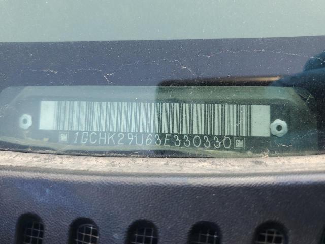 2003 CHEVROLET SILVERADO K2500 HEAVY DUTY #3283337946