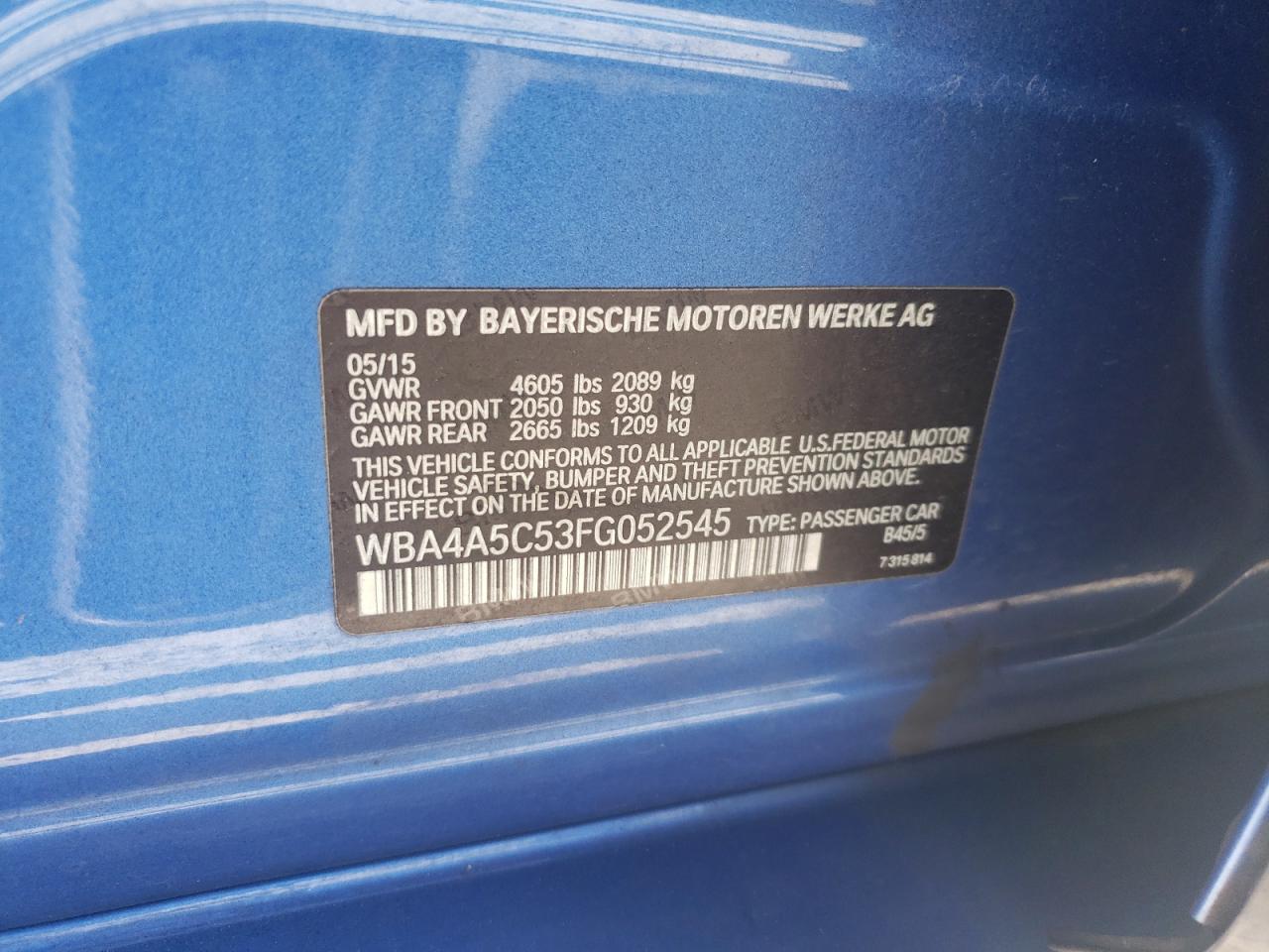 BMW 4 SERIES GRAN COUPE I GRAN COUPE