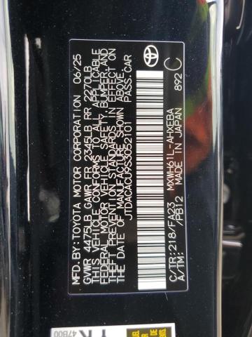 2025 TOYOTA PRIUS PRIM - JTDACACU9S3052101