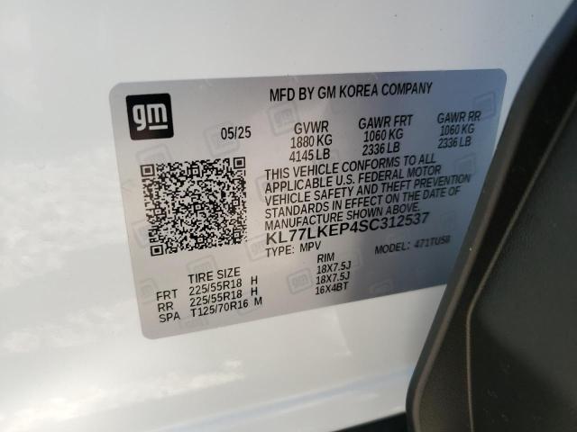 2025 CHEVROLET TRAX ACTIV KL77LKEP4SC312537
