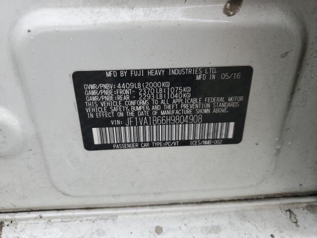 2017 SUBARU WRX - JF1VA1B66H9804908