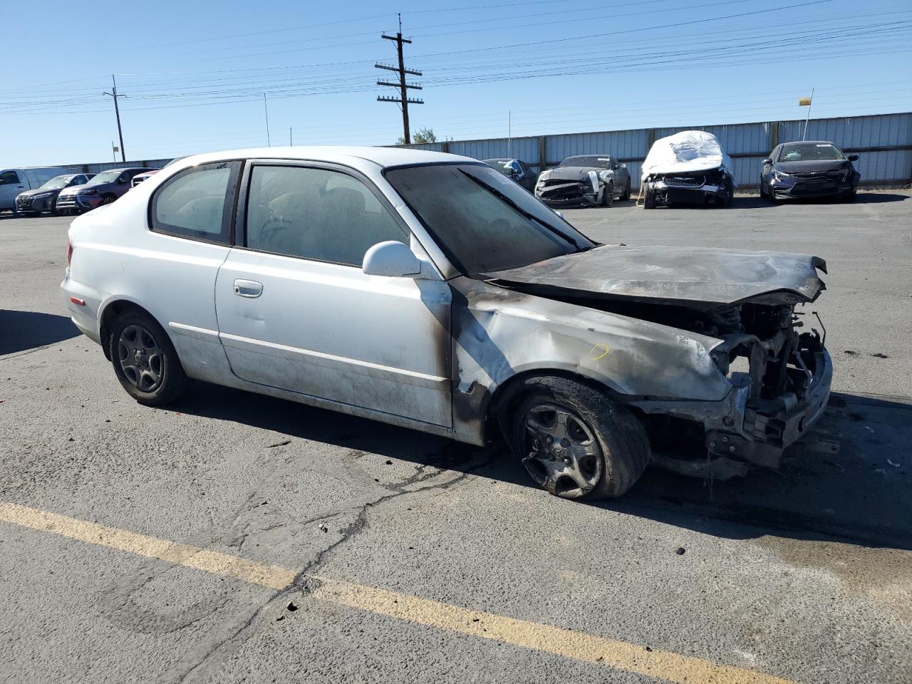 Lot #3278908044 2005 HYUNDAI ACCENT GS