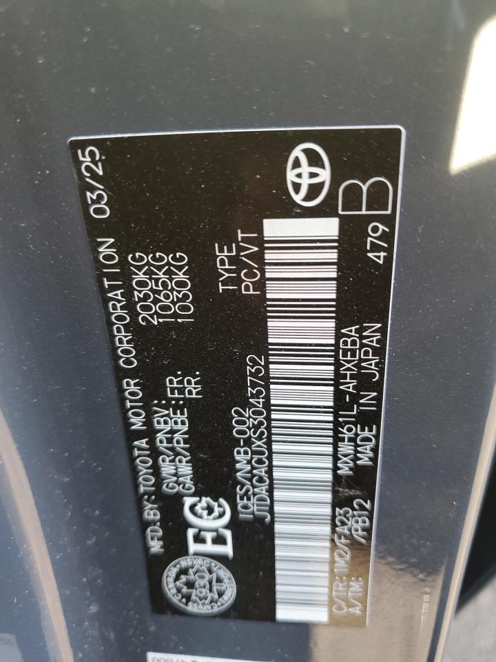 TOYOTA PRIUS PRIME SE