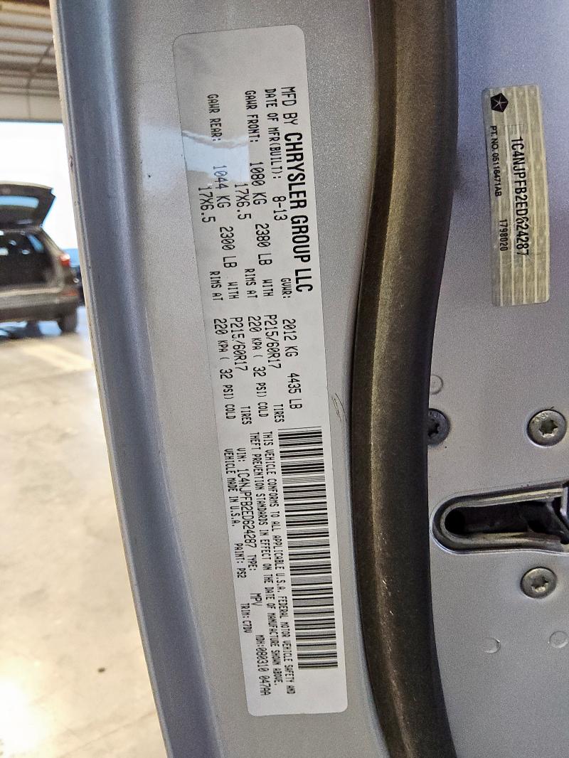 2014 JEEP PATRIOT LA - 1C4NJPFB2ED624287